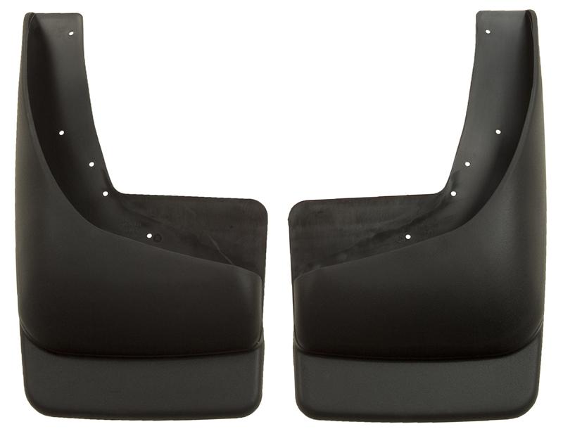Chevrolet Tahoe Mud Guards - Rear - Husky Liners - Custom-Molded, FormFit Design, With Fender Flares - Paintable Matte Finish - `99-`06